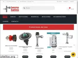 Sites similar to tecnobanos.com.mx