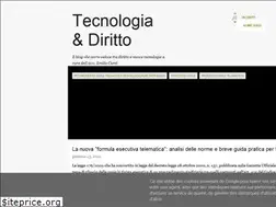 Sites similar to tecnologiaediritto.blogspot.it