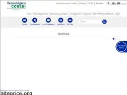 Sites similar to tecnologicocoredi.edu.co