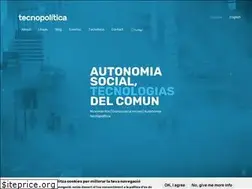 Sites similar to tecnopolitica.net