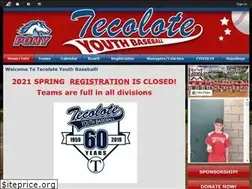 Sites similar to tecolotebaseball.org