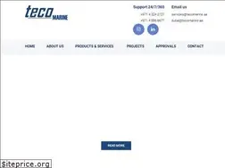 Sites similar to tecomarine.ae