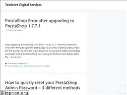 Sites similar to tecserve.eu