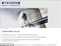 Sites similar to tecson.de