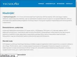 Sites similar to tecsound.hu