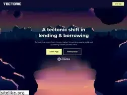 Sites similar to tectonic.finance