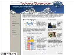 Sites similar to tectonics.caltech.edu