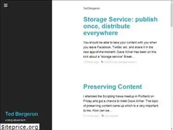 Sites similar to tedbergeron.github.io