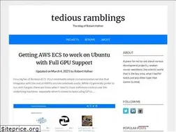 Sites similar to tedivm.com