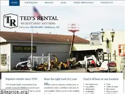 Sites similar to tedsrental.net
