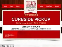 Sites similar to tedsrestaurant.com