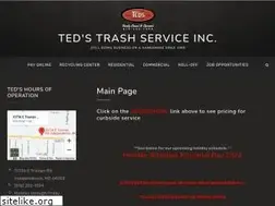 Sites similar to tedstrash.com