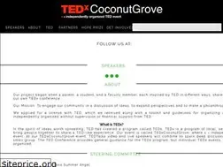 Sites similar to tedxcoconutgrove.org