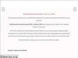 Sites similar to tedxgrandcanyonuniversity.org