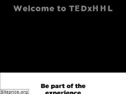 Sites similar to tedxhhl.com