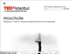 Sites similar to tedxistanbul.com