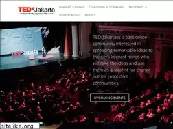 Sites similar to tedxjakarta.org