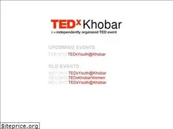 Sites similar to tedxkhobar.com