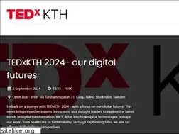 Sites similar to tedxkth.com
