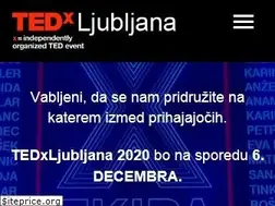 Sites similar to tedxljubljana.com