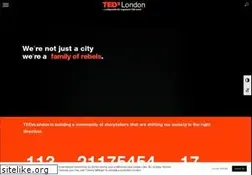 Sites similar to tedxlondon.com