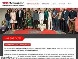 Sites similar to tedxmarrakesh.net