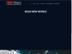 Sites similar to tedxmiami.com