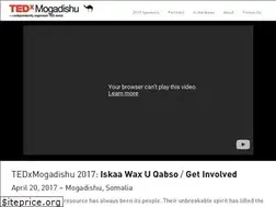 Sites similar to tedxmogadishu.com