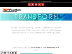 Sites similar to tedxpasadena.org