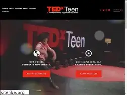 Sites similar to tedxteen.com