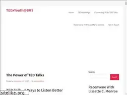 Sites similar to tedxyouthbhs.com