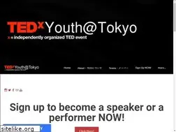 Sites similar to tedxyouthtokyo.com