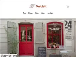 Sites similar to teeblatt.ch