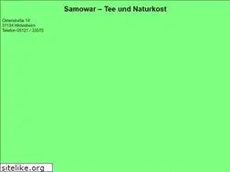 Sites similar to teehaus-samowar.de