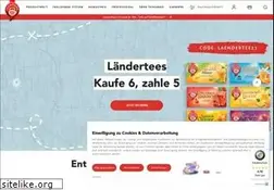 Sites similar to teekanne.de