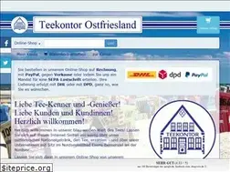 Sites similar to teekontor-ostfriesland.de