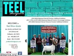 Sites similar to teelshowgoats.com