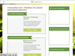 Sites similar to teemaschinetest.com