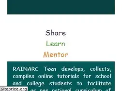 Sites similar to teen.rainarc.org