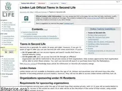 Sites similar to teen.secondlife.com