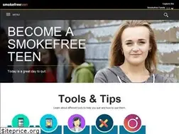 Sites similar to teen.smokefree.gov