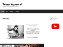 Sites similar to teenaagarwal.com