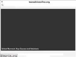 Sites similar to teenadviceonline.org