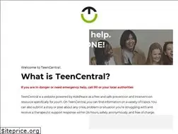 Sites similar to teencentral.net