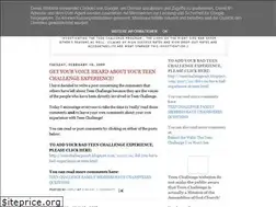 Sites similar to teenchallengecult.blogspot.com