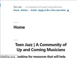 Sites similar to teenjazz.com