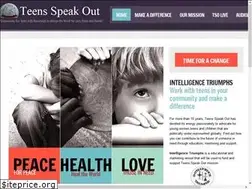 Sites similar to teensspeakout.com