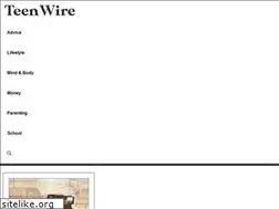 Sites similar to teenwire.org