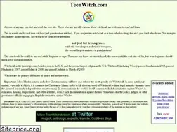 Sites similar to teenwitch.com