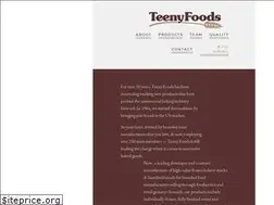 Sites similar to teenyfoods.com